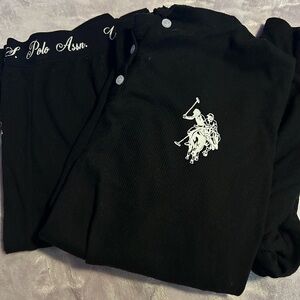 US Polo Assn Thermals 2 pc set XL